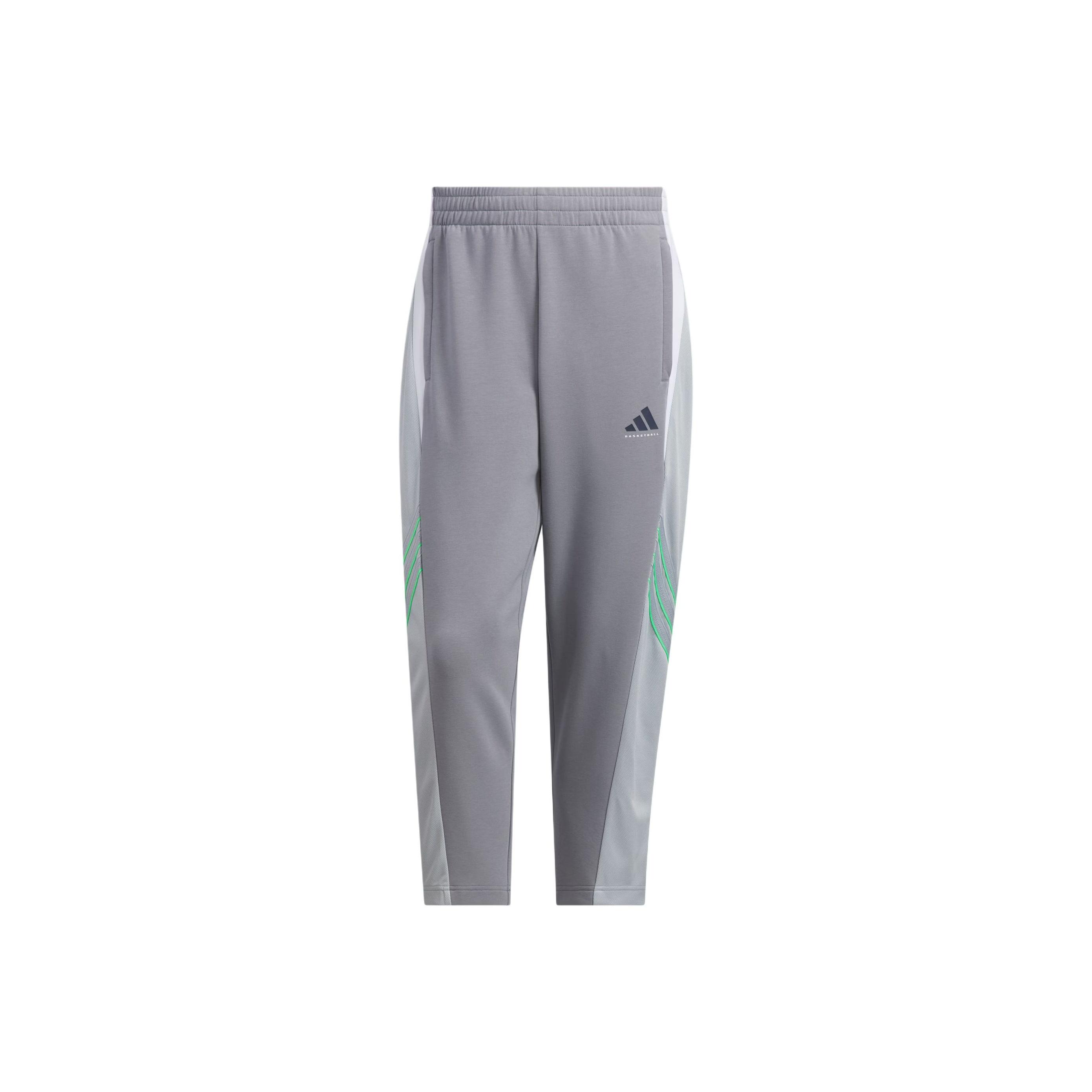 

Adidas Basketball FW25 Performance Loose Fit Striped Color Block Casual Pants Men Bottoms KC0315 XL