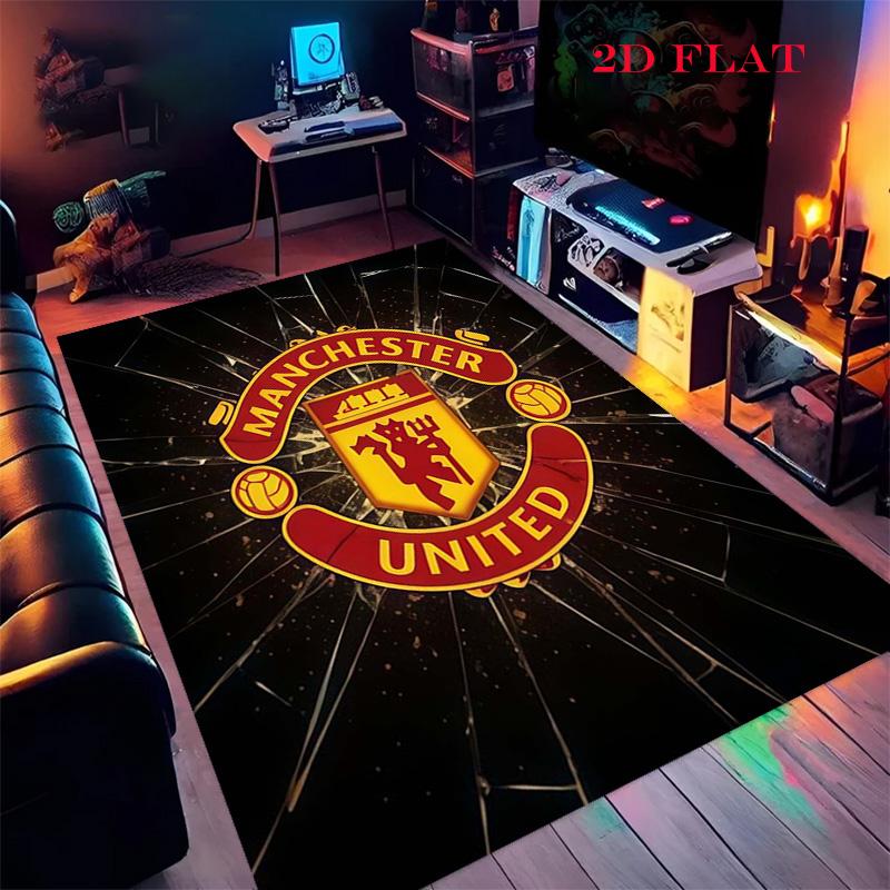 Man Utd  Carpet Rug for Living Room Bedroom Home Sofa Decoration,Kids Play Nonslip Floor Mat