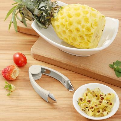 Strawberry Stem Remover Stainless Steel Pineapple Eye Remover Easy To Use Durable Reusable Fruit Tool Kitchen Gadget