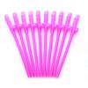 Hens Party Accessory Drink Plastic Willy Dick Dicky Straws Novelty Nude Straw