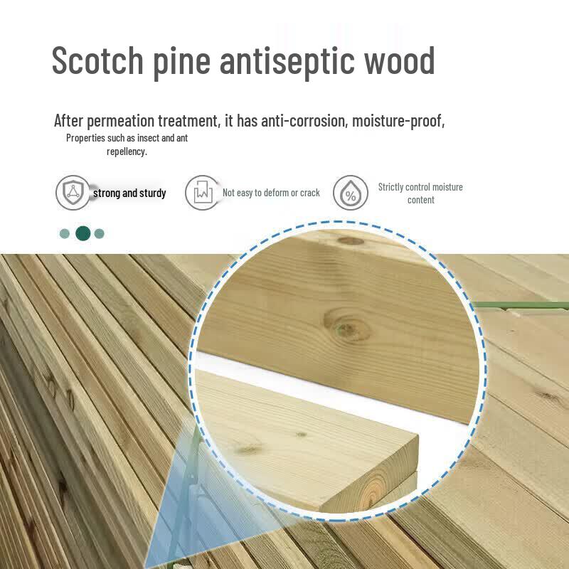 Zhixin Yuncai Anti-corrosion Outdoor Solid Wood Lumber