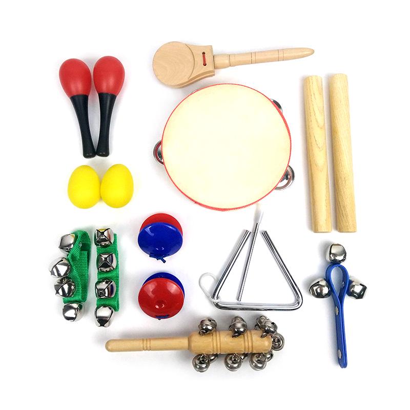 

Kids Percussion Set: 10-Piece Musical Ensemble for Kindergarten