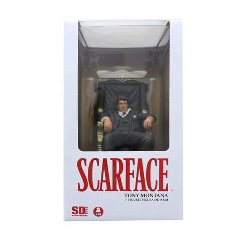Scarface Tony Montana In Chair 7" Action Figure