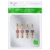 Biaz Gold-Plated Y35 Audio Cable, 4-Pack