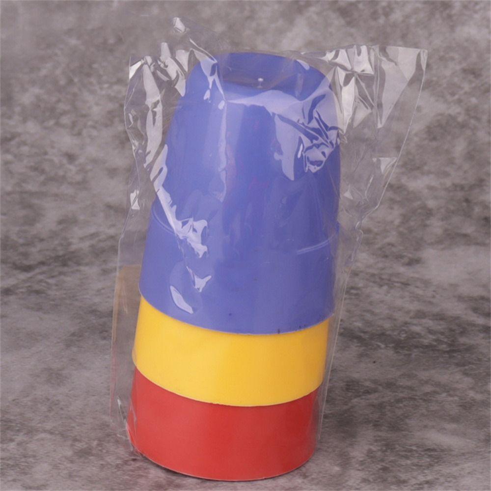 Magische Requisiten Magische Drei Becher Erscheinen Verschwinden Magische Tricks Becher Becher Und Bälle Kinderspielzeug