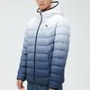 Anta Gradient Zipper Hooded Warm Down Jacket Men Outerwear Pure-White 152347903-4