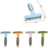 Dog Brush Stainless Steel Dog Comb Double Teeth Combs for Dogs Hair Knot Clean Pet Grooming Brush Dogs Hair Remover Pet Supplies