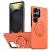 Rugged Magnetic Phone Case Ring For Samsung Galaxy S25 Edge Ultra S24 FE S23 A14 Ring Holder Stand for Magsafe Hard Cover