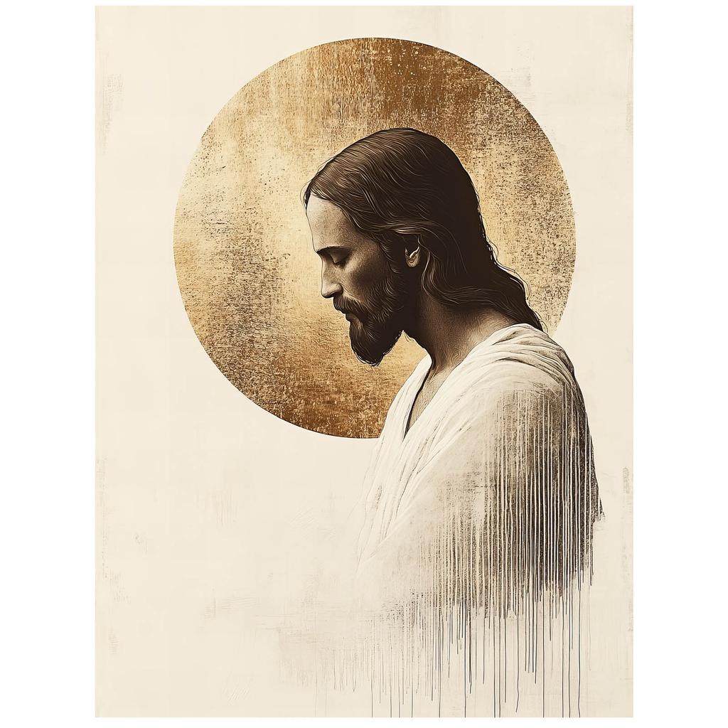 Divine Simplicity Divine Simplicity, 50X70 Cm, Black Aluminum Frame, 230 Gsm Matte Paper