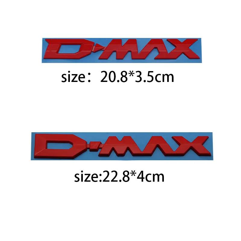 cxjva7 DMAX letter badge car stickers for ISUZU D-MAX MU-X JIM front hood logo refit accessories new old emblem pickup trunk labels