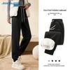 Jeanswest Women's Fleece-Lined Casual Jogger Pants