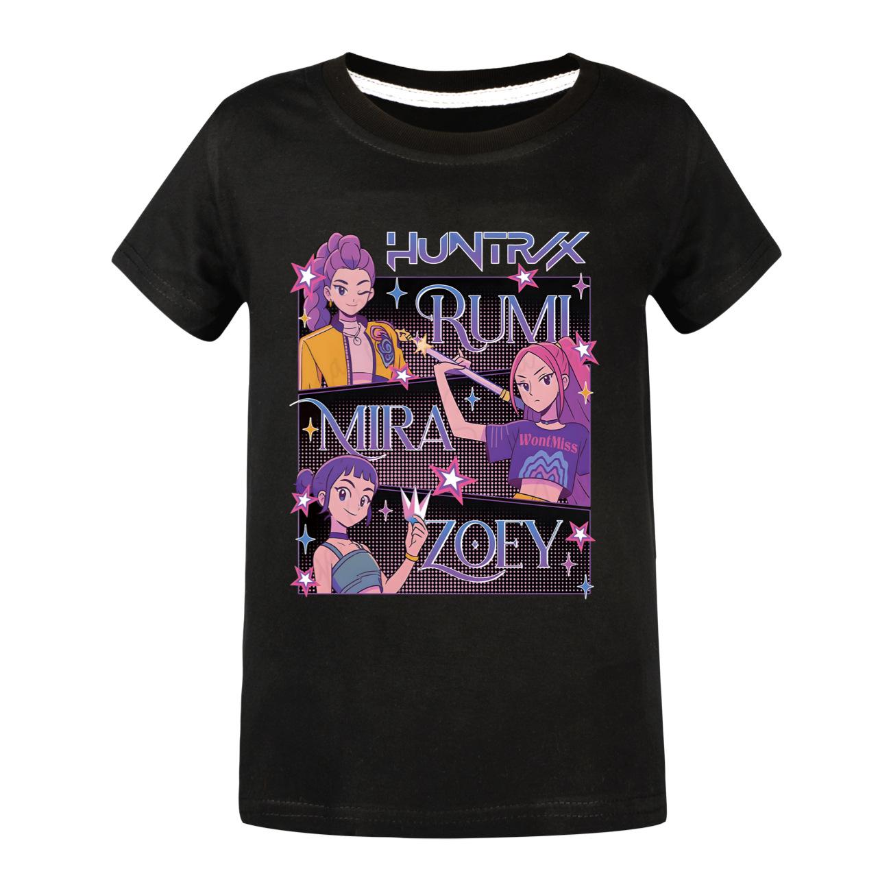 

Kpop Witch Hunt Summer Short sleeved T-shirt for Big Boys 150