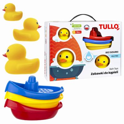 Bath Toys 6 Pcs. Without Hole Hygiene