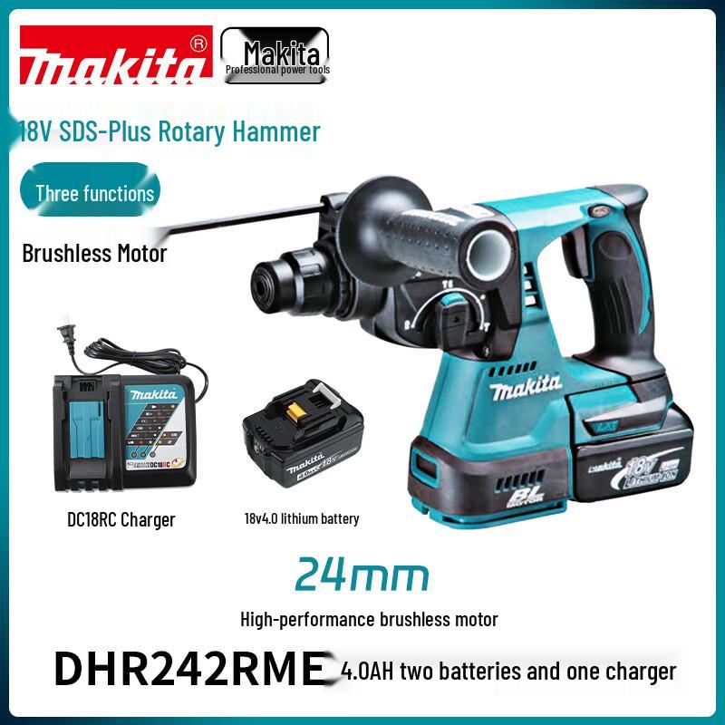 Makita 18V Brushless Cordless Rotary Hammer Drill Series CN plug (adapter included)