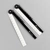 Folding Ruler Black And White Simple Student School Kawaii For Kids Supplies Gift Ruler Child D J2L1