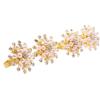 Napkin Rings Alloy Pearl Rhinestones Flower Napkin Buckle Home Wedding Party Dinner Xmas Decor