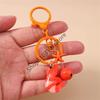 X6HE Simulated Ring Shrimp Design Alloy Plastic Hanging Pendant With For DIY Jewelry Decoration