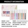Julystar Ten Colors Pearlescent Matte Liquid Eyeshadow Makeup Bright Streamer Eyeshadow Set