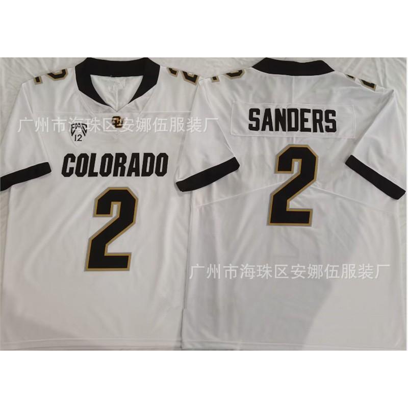 Colorado Buffaloes Football Jersey Mens Cotton Athletic Top College Sports Fans Team Practice
