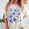 Tropical Fish Shirt, Protect the Ocean Tshirt, Oversized Beach Shirt, Aesthetic Graphic Retro Vintage T Shirt, Fish Gift