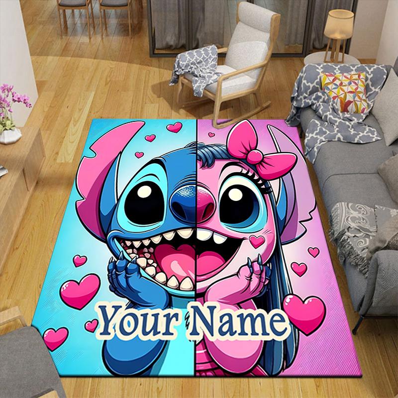 Custom 1Pc Stitch Balloons Fantasy World Rug Office Carpet Indoor Outdoor Entrance Doormat Nonslip Soft And Comfortable Living Room D291614