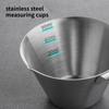 Espresso Cup, 304 Stainless Steel Coffee Measuring Cup, Espresso Extraction Cup, Ounce Cup, Kitchen Barista Tools