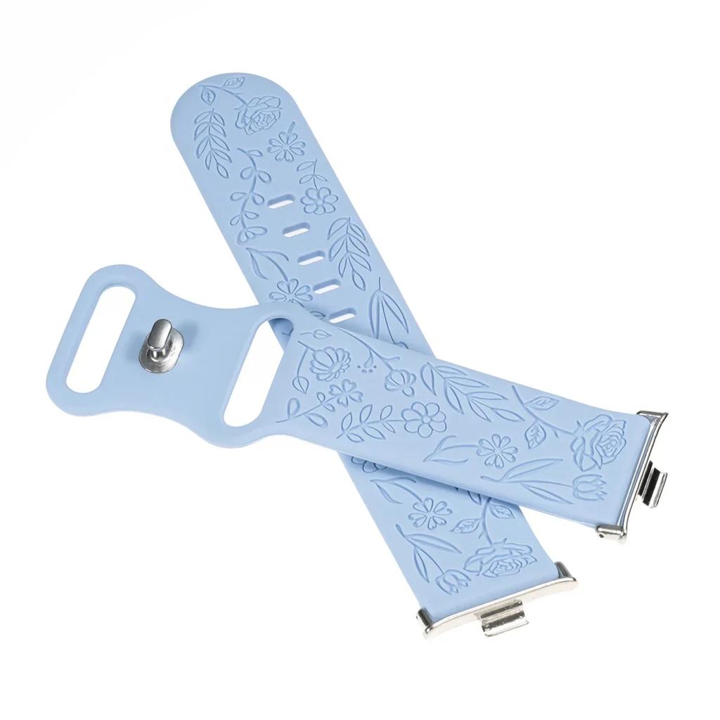 New Carving Strap for Redmi Watch 4 Magnetic Silicone Band for Xiaomi Mi Band 8 Pro 9 Pro Smartwatch Bracelet Accessories Correa