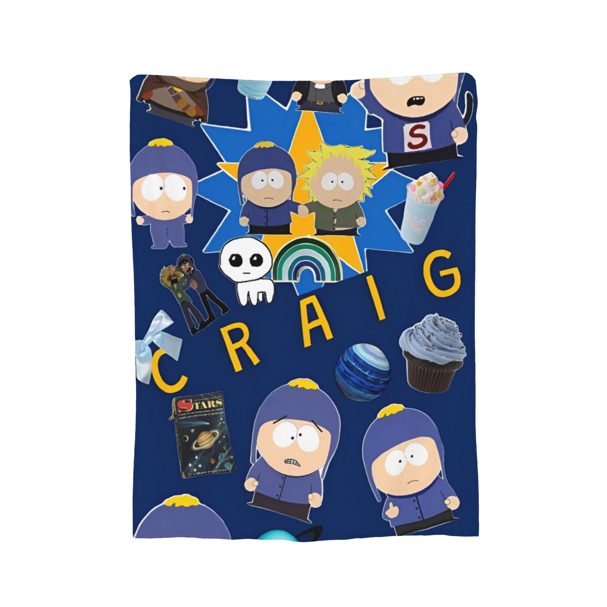 

Souths Parks Крейг Такер Покрывало Фланелевое Супер Мягкое Плед для Кровати Спальни Одеяло 100x150cm