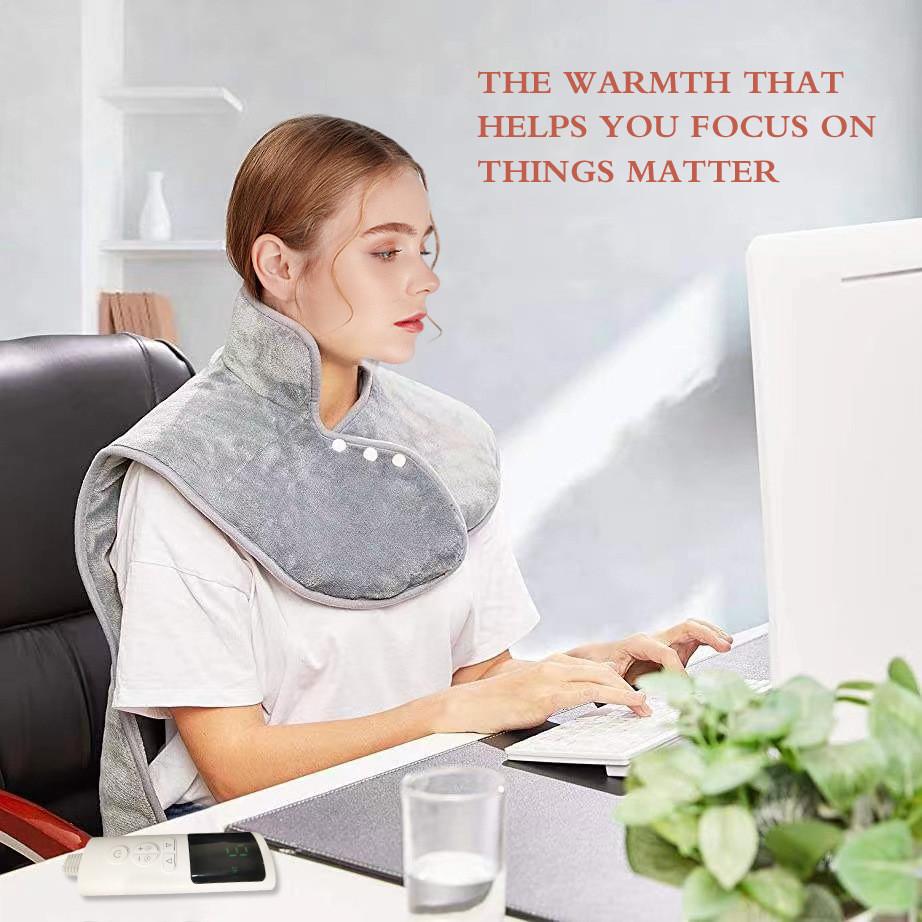 Shoulder Pain Relief Heating Pad Electric Heating Shawl Household Hot Compress Physiotherapy Winter Heat Preservation Blanket