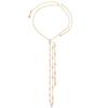 Hot-Selling Pearl Back Chain, Simple European and American Bridal Dress with Diamond-Encrusted Backless Back Chain, Elegant and Fashionable Accessory