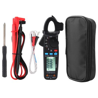 ACM91 1mA AC DC Current Digital Clamp Meter True RMS 6000 Counts Meter Low Impedance Tester