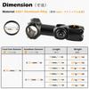 TRIWONDER Bicycle Stem Handlebar Stem Bike Stem Clamp Diameter 28.6mm