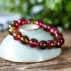 Natural Ice Watermelon Crystal Imitation Tourmaline Crystal Bracelet Tourmaline Bracelet for Women, Ladies' Jewelry Supply