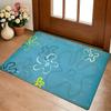 Coin Decorative Floor Mat Cozy Flannel Soft Thick Non-Slip Mat for Living Room Bedroom Kitchen Decor Rugs