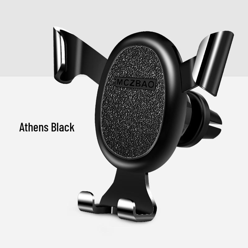 Universal Car Phone Holder with Suction Cup and Gravity Support - Multi-functional In-Car Navigation Accessory
