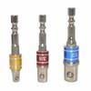 18-Piece Flexible Shaft Screwdriver Bit Extension Set (60, 100, 150mm) with Conversion Joint Rods.