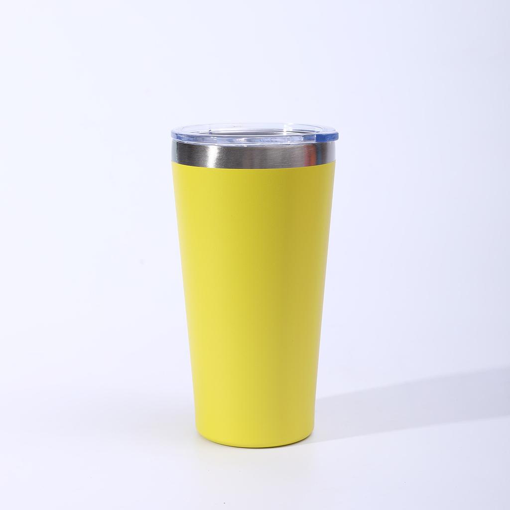 New portable portable taper cup 101 stainless steel simple office thermos cup 11oz vacuum milk cup