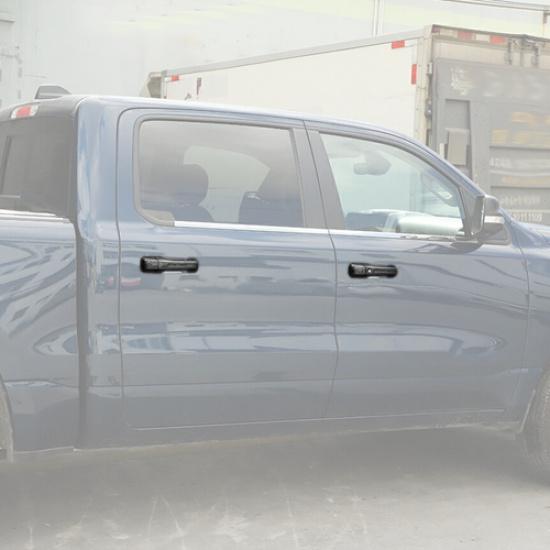 Car Door Handle Cover Trim For Dodge Ram 1500 -2025 Accessories Carbon Fiber