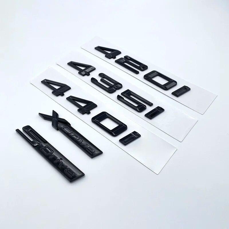 

Старый глянцевый черный номер с буквами на багажнике 420i 425i 428i 430i 435i 440i эмблема для BMW 4 серии F32 F33 F36 G22 G23 наклейка с логотипом автомобиля