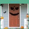 Spooktacular Halloween Decoration Felt Wall Stickers Skull Hand Pumpkin Door Decor