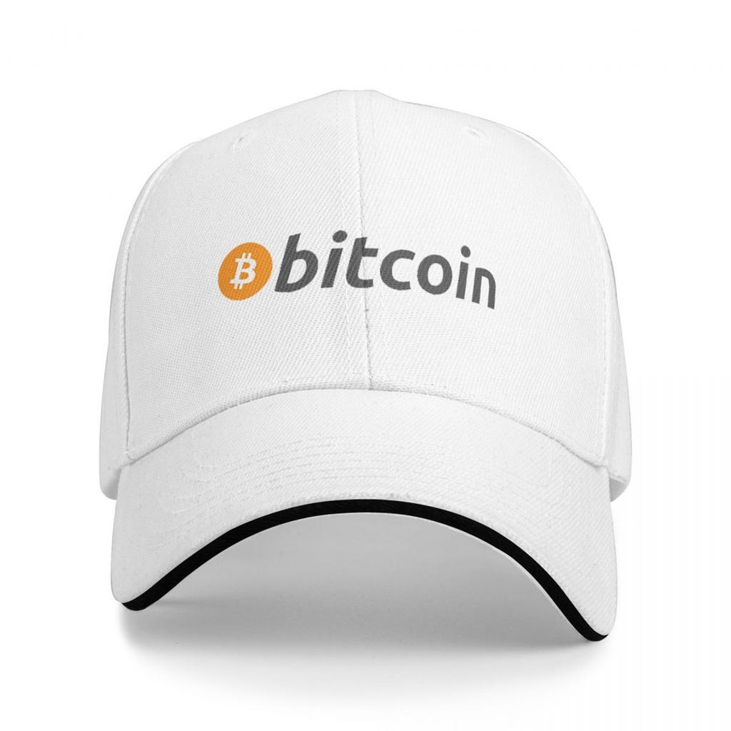 Unisex Baseball Hats Bitcoin Icon Cryptocurrency Art Outdoor Streetwear Summer Sports Baseball Caps Hip Hop Cap Casquette Hats