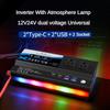 3000W/4000W/6000W High Power Portable Car Inverter Voltage Converter Intelligent Display Power Inverter