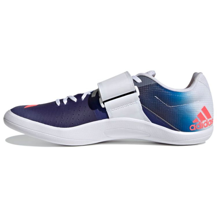 Adidas Adizero Discus/Hammer Velcro Sports Non-Slip Durable Low-Top Running Shoes Unisex Running Shoes Ocean-Blue GY0915