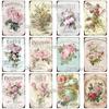 Rose Vintage Metal Sign Tin Sign Vintage  Decoration Plaque Home Wall Decor Bar Sign Home Decor Poster Custom