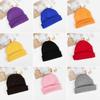 1 Stück Babymütze Niedliche Beanie Mütze Junge Mädchen Unisex Weiche Mütze Winter Warme Kinder Heißer Verkauf Gestrickte Häkelarbeit Baumwolle Gemischt Stretchy Kappe