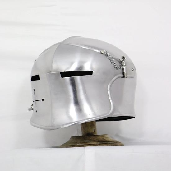 Medieval Barbuta Helmet Knight Templar Crusader Armor Comfortable for LARP Cosplay Best Gift