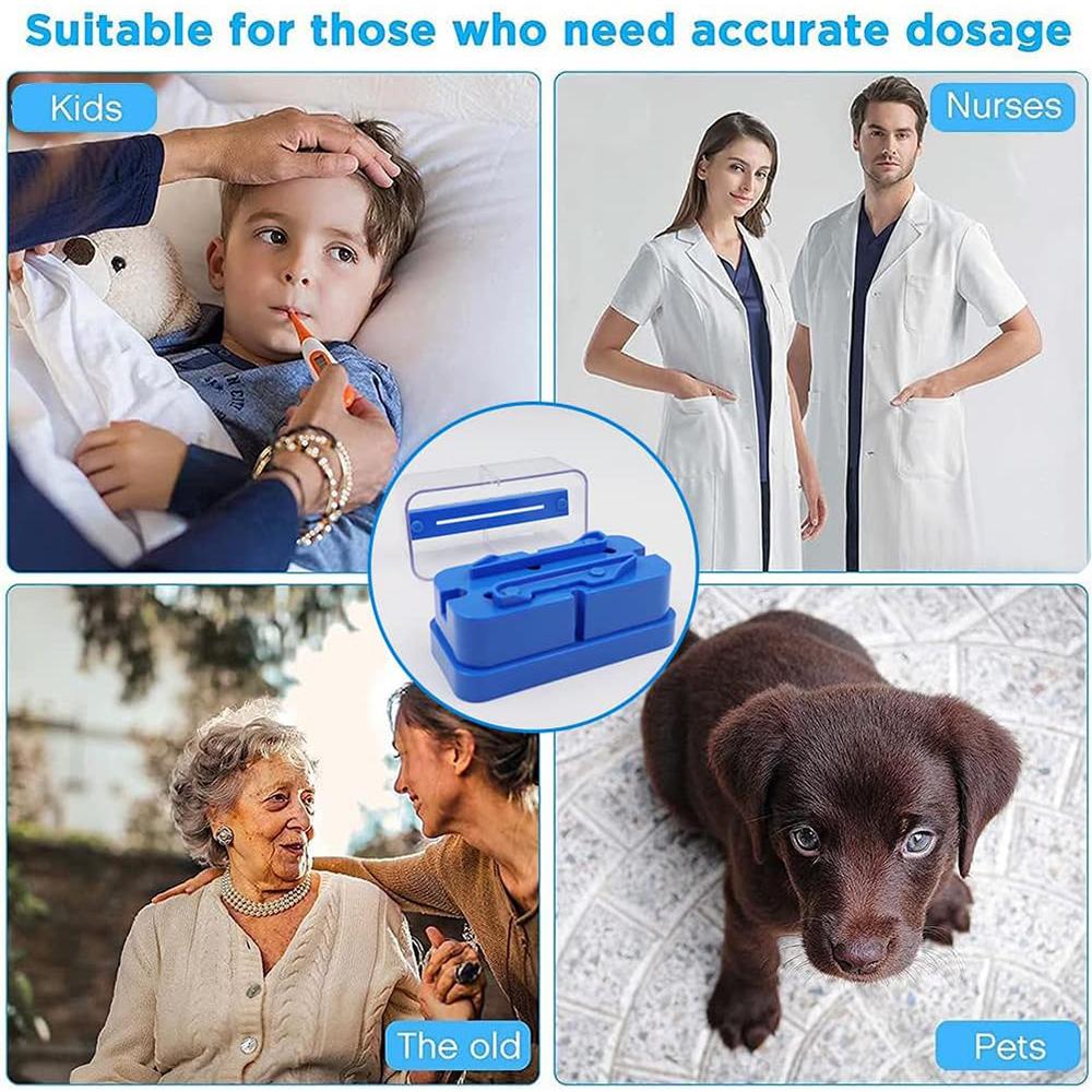 Pill Cutter, Multiple Pill Splitter for Splitting and Quartering Round Pills
