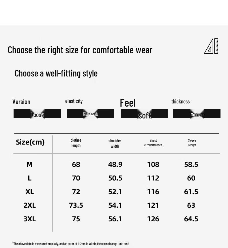 JEEP SPIRIT Men's Heavyweight Pure Cotton Long-Sleeve T-Shirt