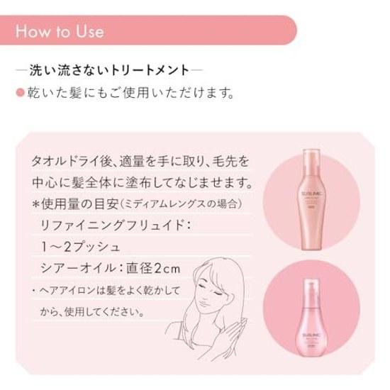 Shiseido Professional Sublimic Airy Flow Refining Fluid 125 mL