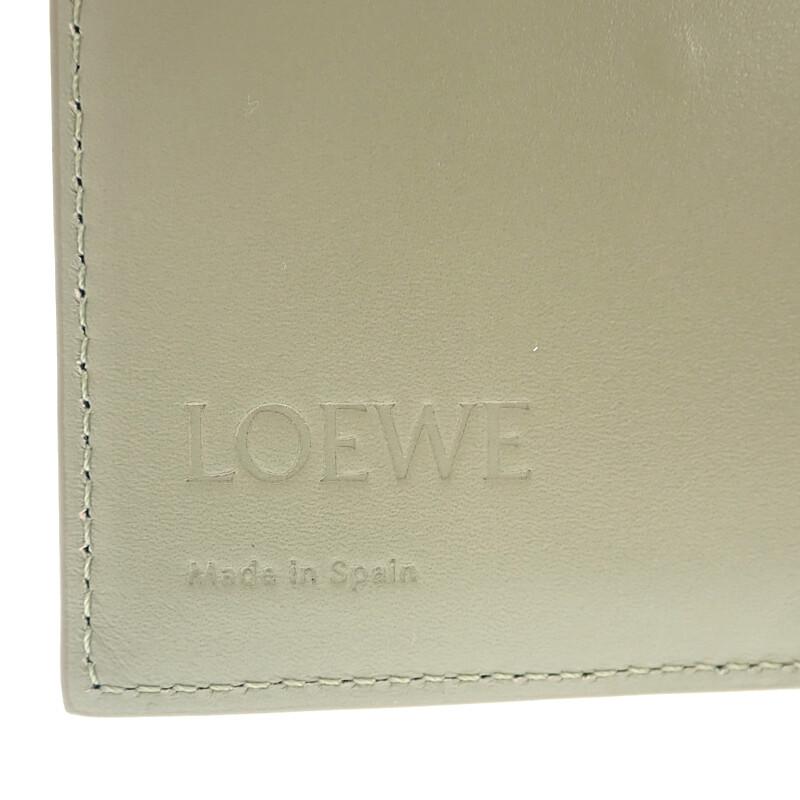 Loewe C821TR2X10 Tri-fold Wallet Eucalyptus Green Women